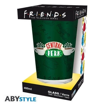 friends - large glass - 400ml - central perk