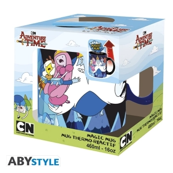 adventure time - mug heat change - 460 ml