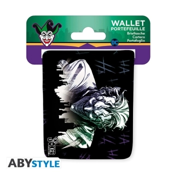 dc comics - laughing joker portafoglio in vinile