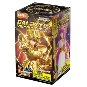 saint seiya - galaxy version 03 - gold zodiac 1 - un personaggio assortito blind box