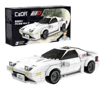 cada - initial d mazda bianca fc3s rx-7 - 282 pz