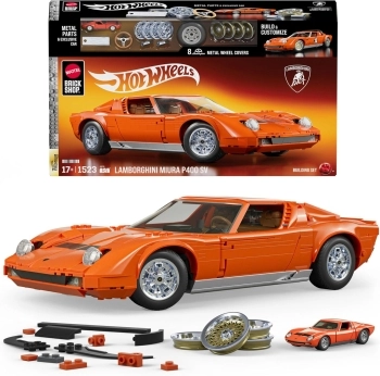 mattel brick shop hot wheels - lamborghini miura