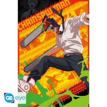 chainsaw man - poster maxi 91.5x61 - chainsaw man