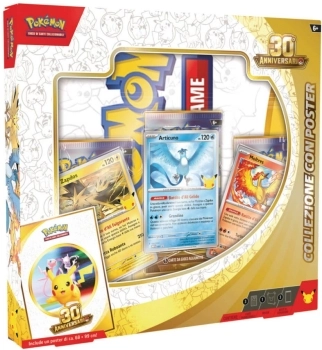 pokemon - 30th anniversary - collezione con poster (ita)