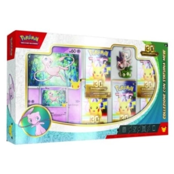 pokemon - 30th anniversary - collezione con statuina - mew (ita)