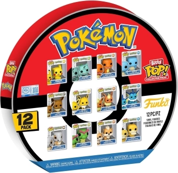 pokemon 12pz multipack - funko pop! bitty