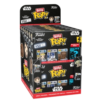 star wars - 4 pack 3cm - funko pop! bitty