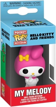 sanrio: my melody 4cm - funko pocket pop! portachiavi
