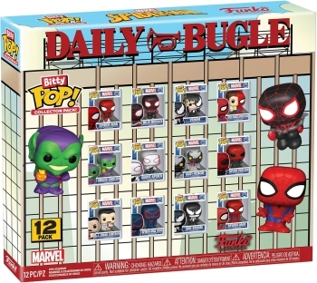 spider-man 12pz multipack - funko pop! bitty