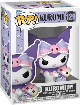 sanrio: kuromi w/ bear 9 cm - funko pop!