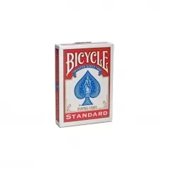 bicycle standard red - mazzo poker ramino