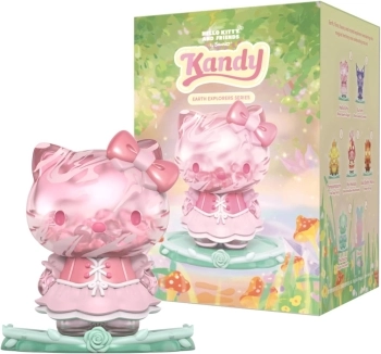 kandy x sanrio - hello kitty earth explorer - un personaggio a sorpresa