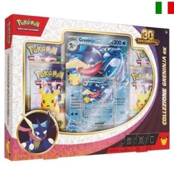 pokemon - 30th anniversary - collezione greninja-ex (ita)