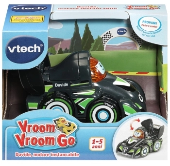 vroom vroom go - veicoli da corsa - 1pz assortito