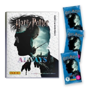 harry potter - always - starter set album + 3 bustine