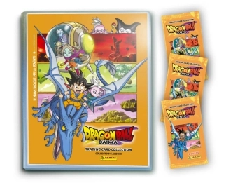 dragon ball daima - starter set album + 3 bustine