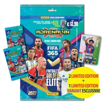 adrenalyn xl fifa 365 - starter pack album + 3 bustine