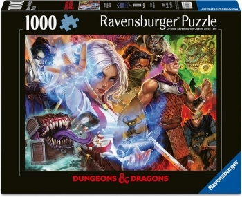 dungeons & dragons - quest accepted - puzzle 1000 pezzi