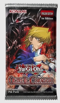 yu-gi-oh! - oltre il coraggio - bustina singola 9 carte (ita)