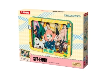 spy x family - quadretto in legno 3d