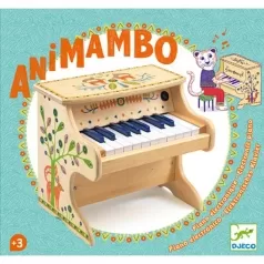 animambo - piano elettrico 18 tasti in legno