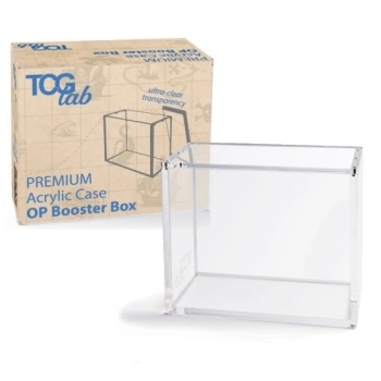 premium case protettivo per one piece booster box magnetico in plexiglass