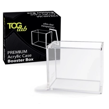 premium case protettivo per pokemon booster box magnetico in plexiglass