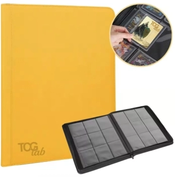 album per toploader a 9 tasche (252 toploader) - yellow