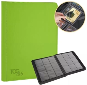 album per toploader a 9 tasche (252 toploader) - green