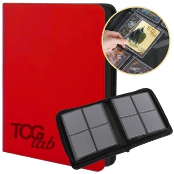 album per toploader a 4 tasche (112 toploader) - rosso