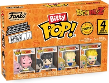 dragon ball z: kid buu 4 pack 3cm  - funko pop bitty