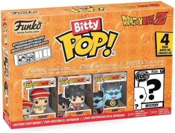 dragon ball z: gohan 4 pack 3cm  - funko pop bitty