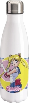 sailor moon - sailor moon & luna - borraccia termica 500ml