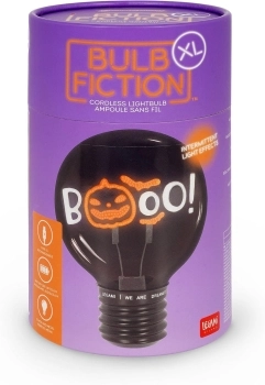 bulb fiction - lampada da tavolo lampadina - pumpkin booo