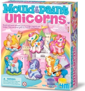 modella & dipingi - unicorni glitter