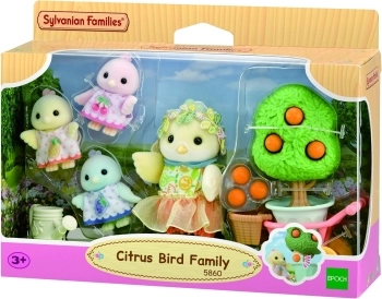 famiglia uccelli agrumi