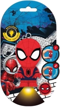 flashies 3d - portachiavi con luce - spiderman