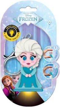 flashies 3d - portachiavi con luce - frozen