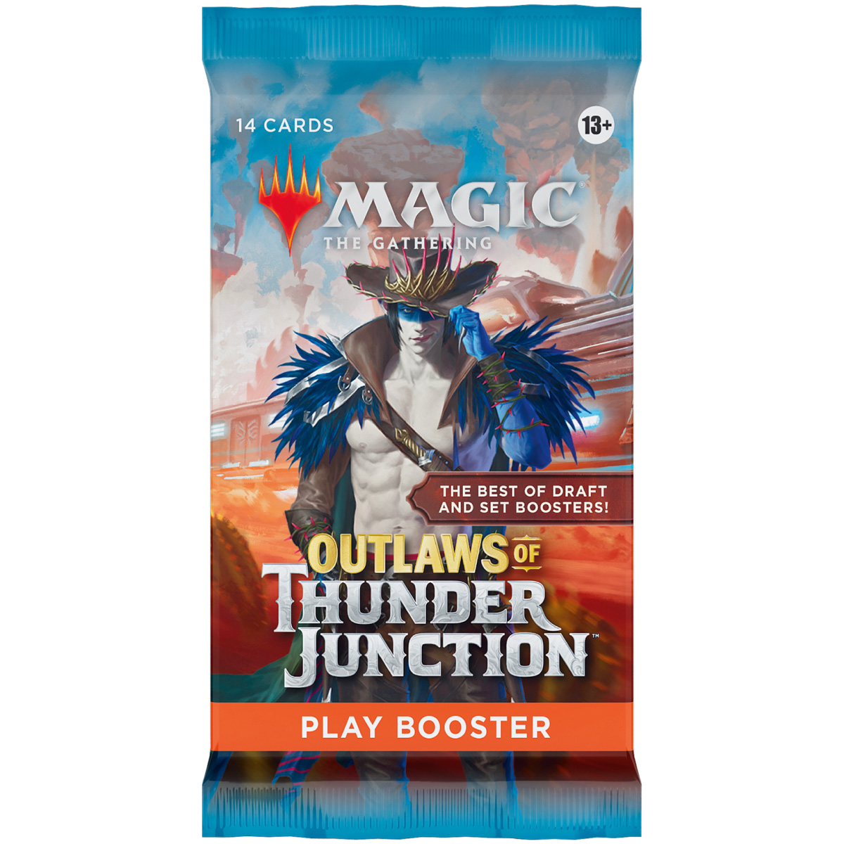 magic the gathering - outlaws of thunder junction - buste di gioco - box 36 buste (eng)
