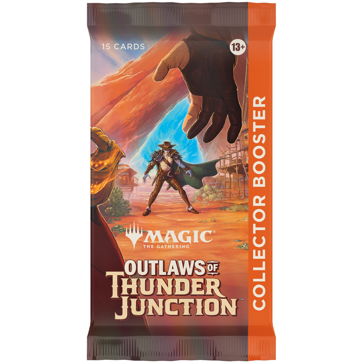 magic the gathering - outlaws of thunder junction - collector booster - box 12 buste (eng)