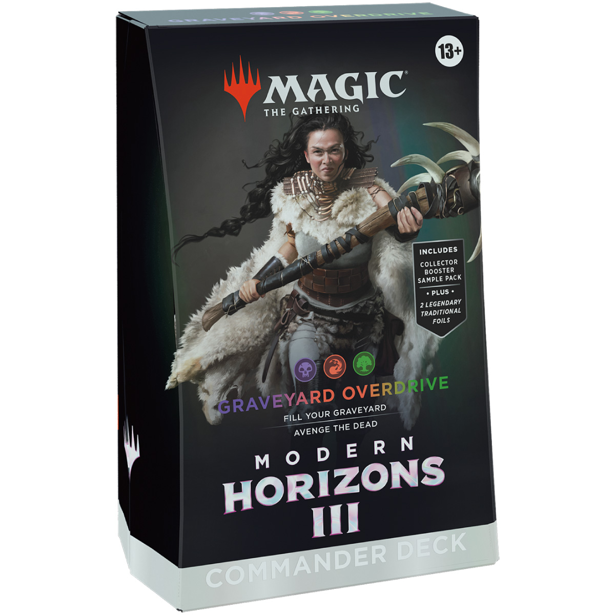 magic the gathering - modern horizons 3 - 4 mazzi commander (eng)