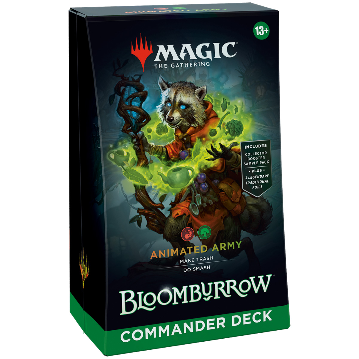 magic the gathering - bloomburrow - 4 mazzi commander (eng)