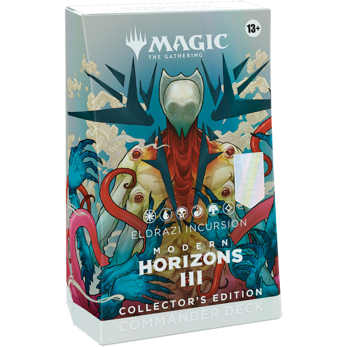 magic the gathering - modern horizons 3 - 4 mazzi commander: collector's edition (eng)